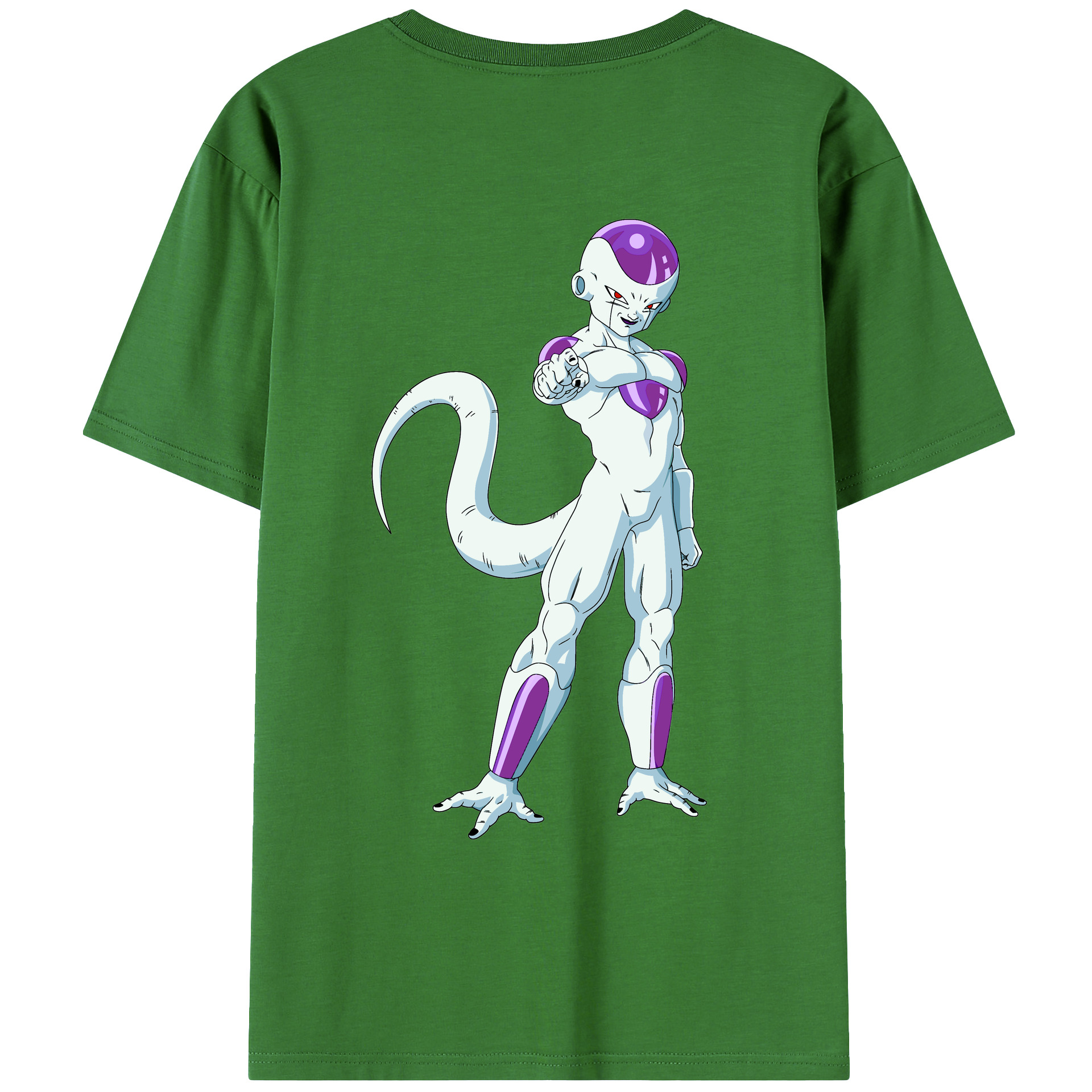（画像用） ドラゴンボール フリーザ DRAGON BALL Frieza レディース半袖Tシャツ(バックプリント)